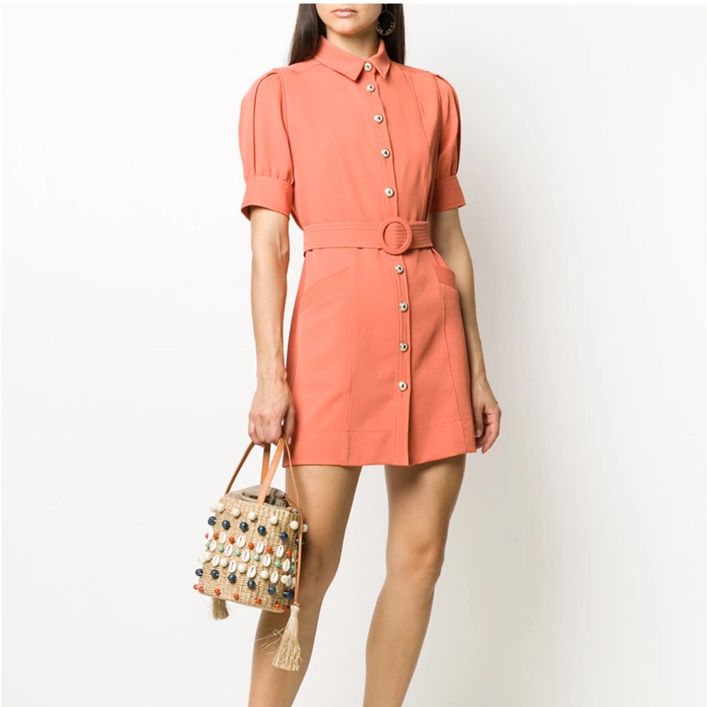 SANDRO
Jody belted shirt dress